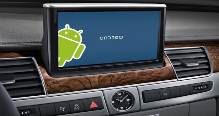 Android in a car