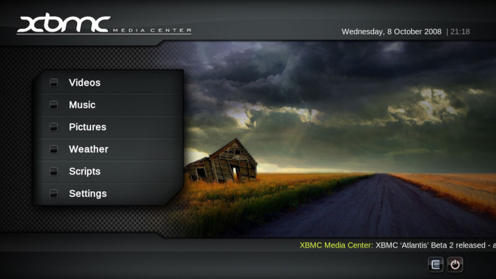 XBMC Media Center 13.0 Beta 4