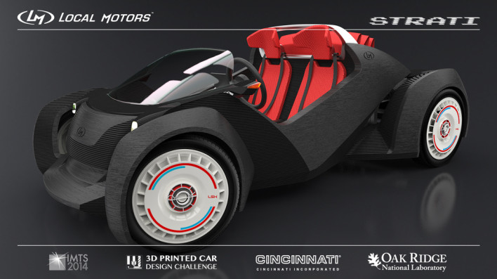 This is The 3D Printed Car Of The Future!