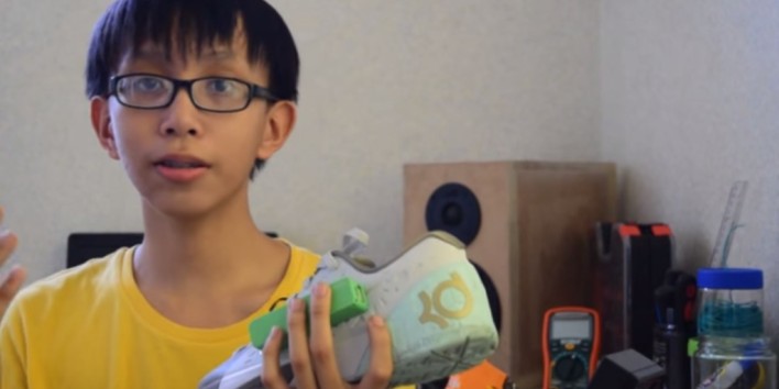 Teen Inventor Creates Footwear To Charge Your Phone