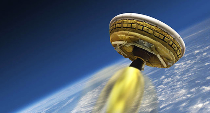 NASA Testing Saucer Shaped Spacecraft