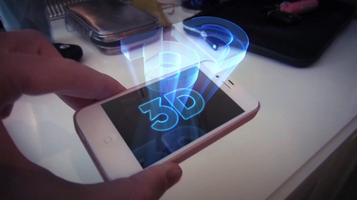 5000ppi Hologram Projection Phones To Arrive Next Year