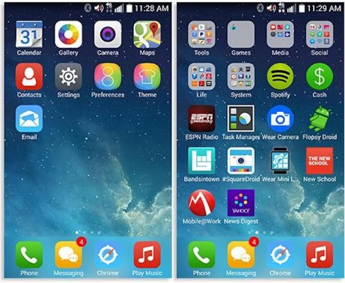 ios system for android download