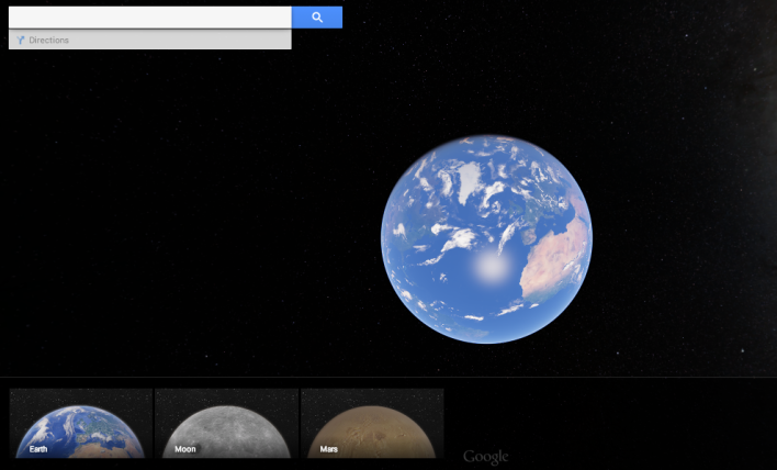 Now You Can Explore The Moon And Mars With Google Maps
