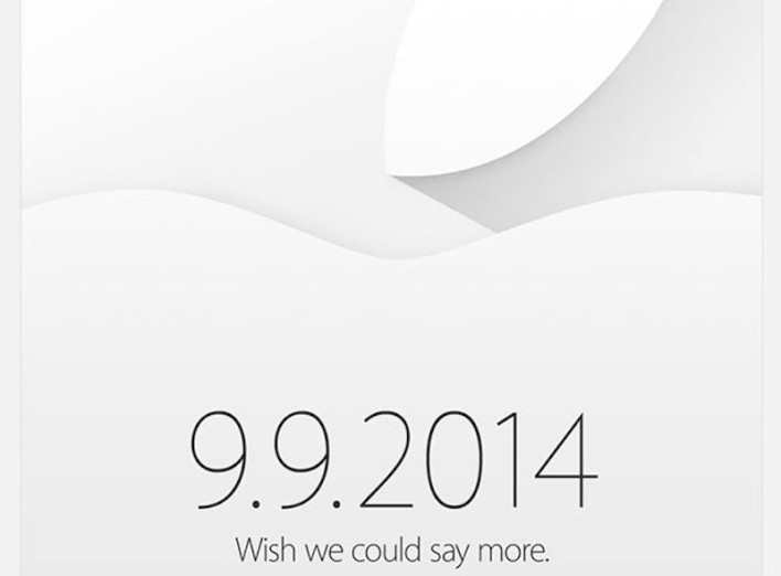 Apple Confirms September 9th Event