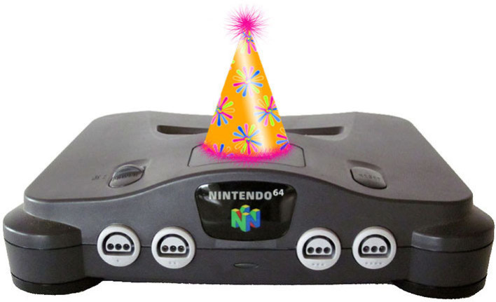Happy 18th Birthday Nintendo 64!