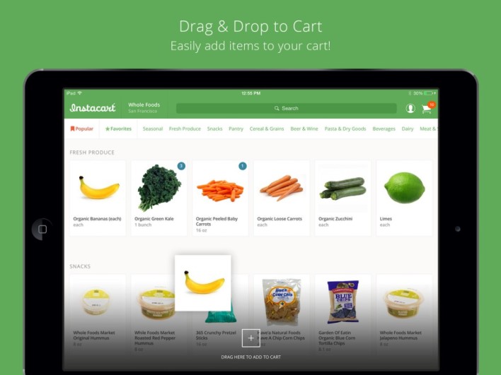 One Hour Grocery Delivery: Whole Foods & Instacart Collaborate