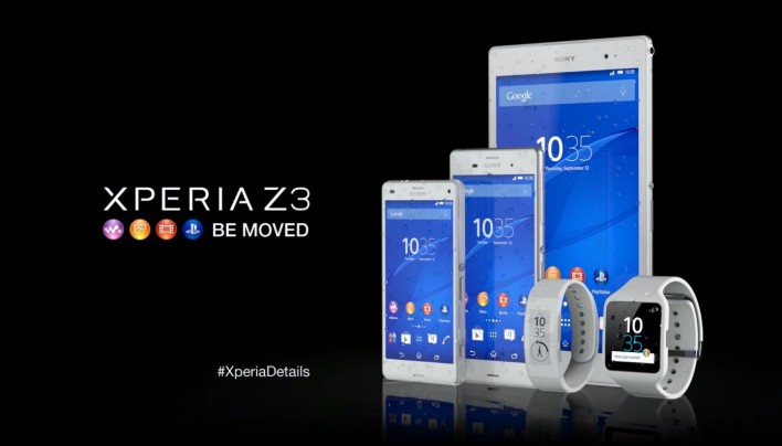 Sony Unveils Xperia Z3 & Z3 Compact At IFA 2014‏