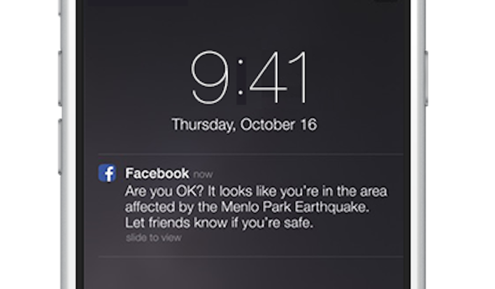 Facebook Now Lets Everyone Know You’re Safe in a Disaster