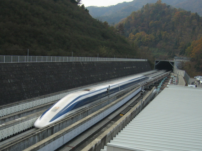Japanese Government Approves 300mph Levitating Bullet Train
