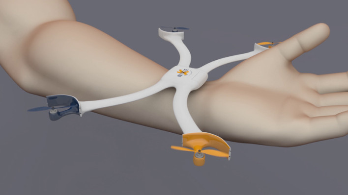 Nixie: A Selfie Boomerang Drone That Attaches To Your Wrist