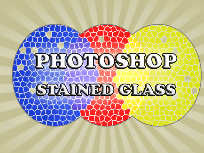 How to use the Stained Glass Filter in Photoshop