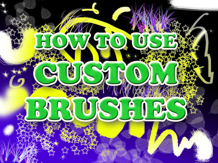 How to use Custom Brushes in Photoshop