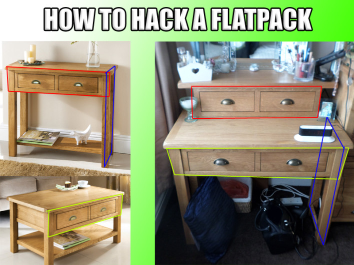 How to Hack Flatpack Furniture