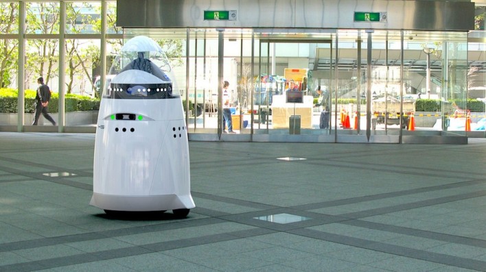 Microsoft use Robots to Guard Silicon Valley Campus