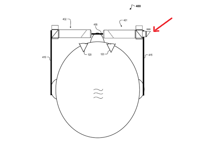 Google Patents Google Glass With Projector