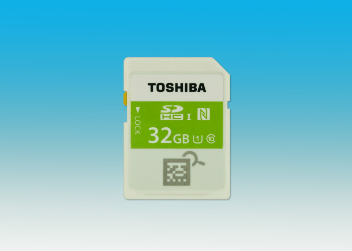 Toshiba To Release SDHC Memory Card With NFC