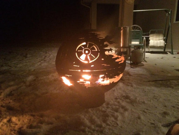 Blow Up The Death Star With This Fire Pit!