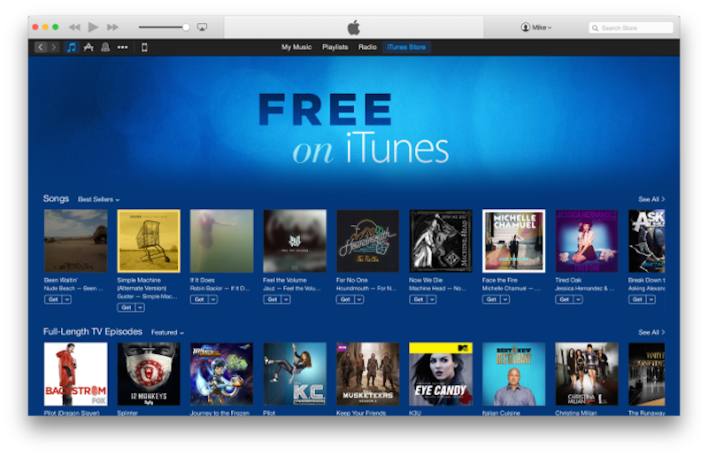 iTunes Adds A New Free Section