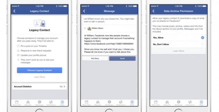 Now You Can Choose Who Gets Your Facebook Page After You Die