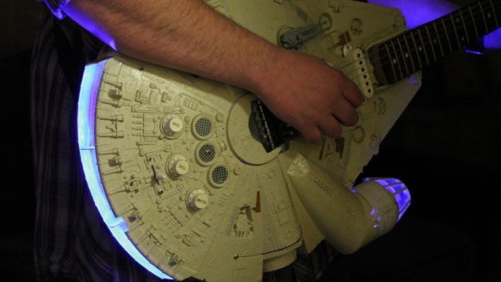Rock Out With This Millennium Falcon Guitar