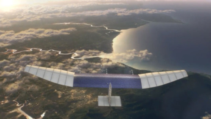 Facebook’s Internet Solar Drones Will Envelop The World