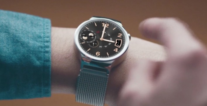 Huawei Announces New Circular Android Wear Smartwatch