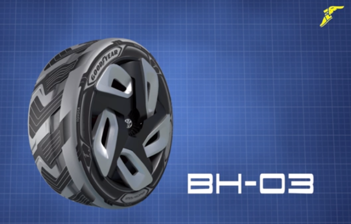 Goodyear Announce EV Tyre Charging Concept
