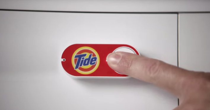 Amazon Launches Dash Button For Instant Restock Ordering
