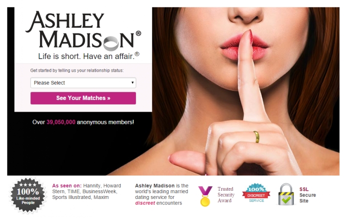 ashley maddison website