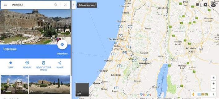 Google Denies Deleting Palestine From Google Maps