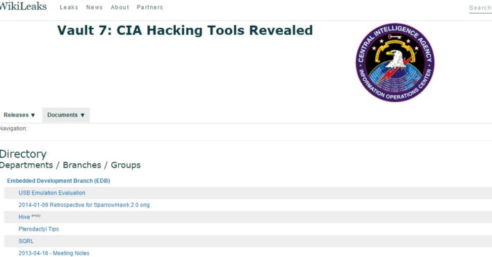 Biggest Ever Leak Of Secret CIA documents Published By WikiLeaks