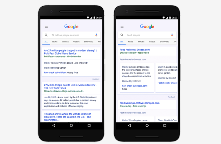 Google Adds ‘Fact Check’ Flag To Search Results
