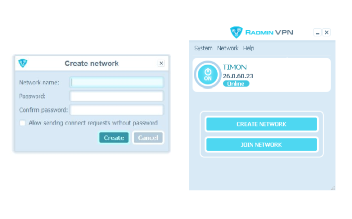 radmin vpn server