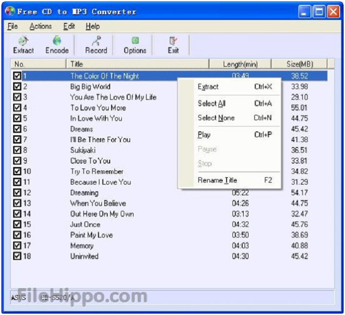  Six Of The Best MP3 Converters You Can Download for Free - Free CD to MP3 Converter