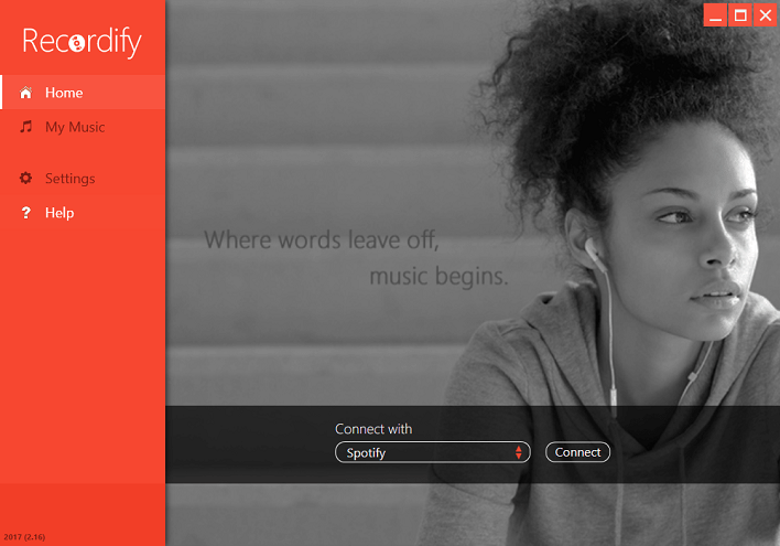 Record High Quality Audio With Recordify