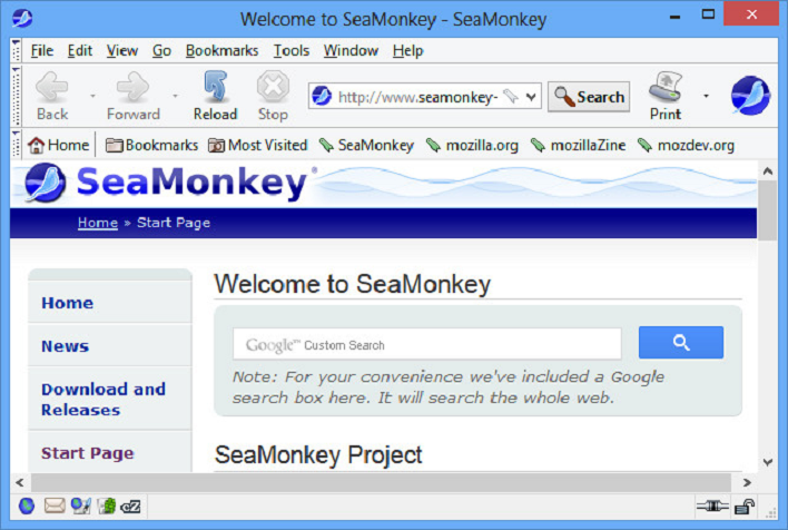 SeaMonkey v2.49.3 includes HTML5, hardware acceleration and improved JavaScript speed.