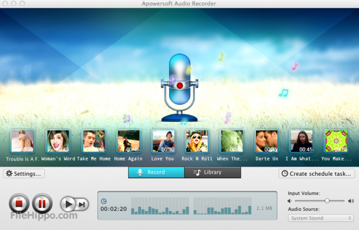 Apowersoft Audio Recorder for Mac
