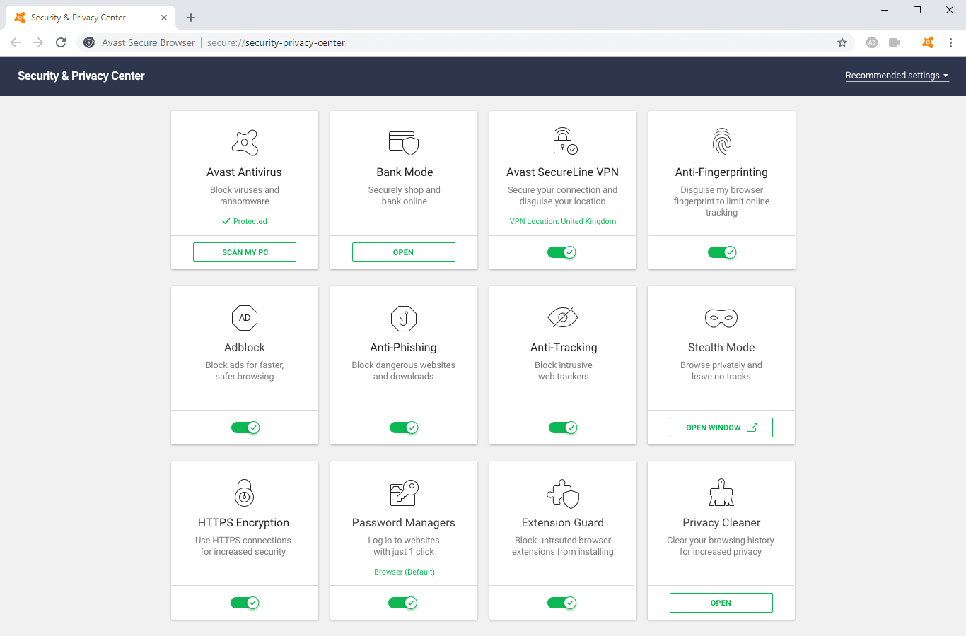 24012019 avast secure browser review screenshot 1