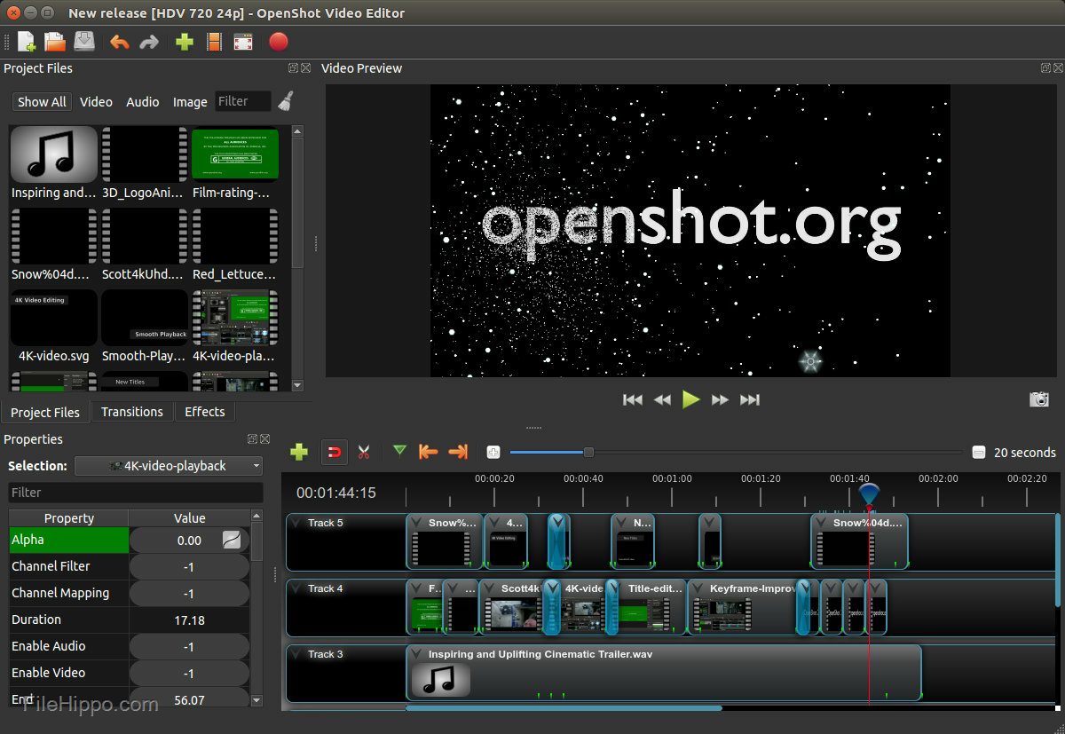 open source video editing software