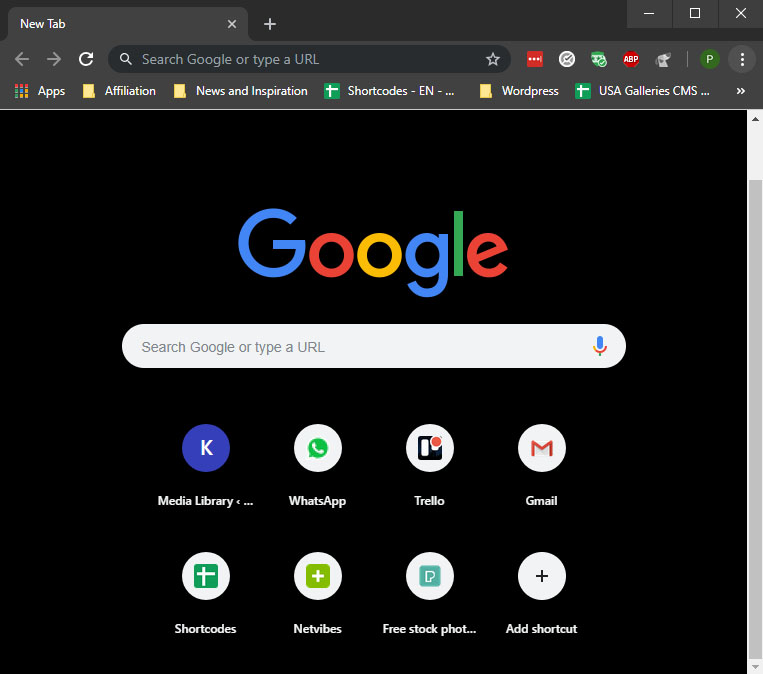 how to get out of dark mode google chrome