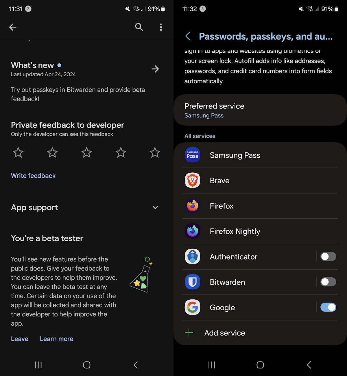 Bitwarden Password Manager brings Passkeys support for mobile