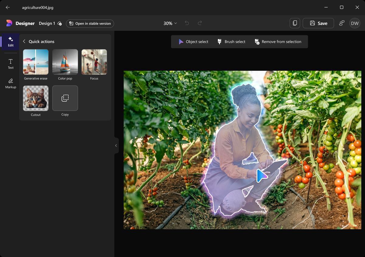 Windows 11's Photos app is getting AI editing features