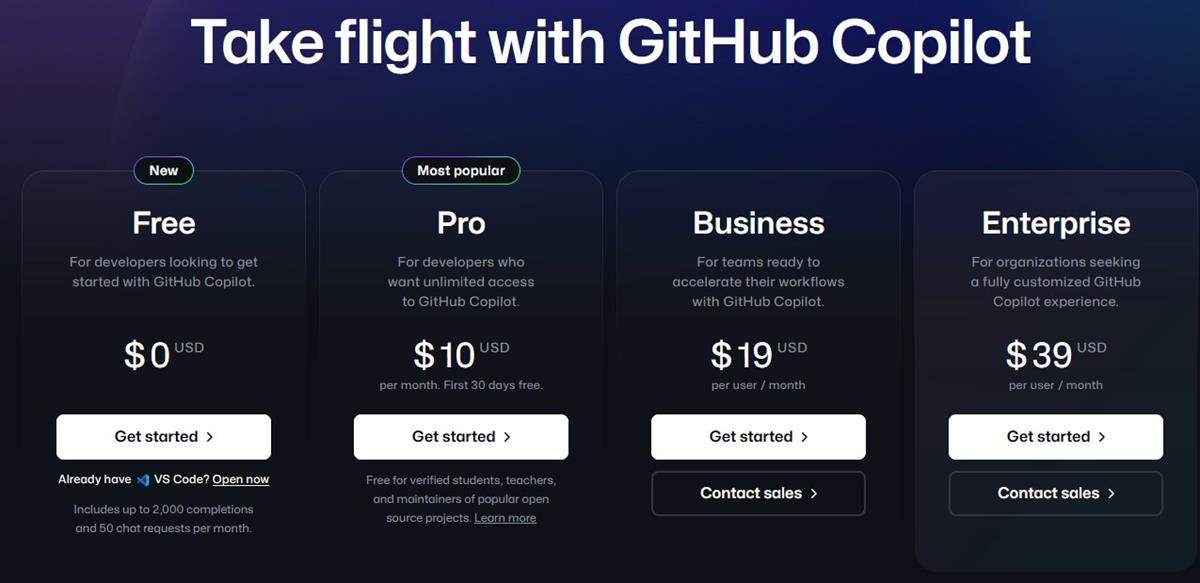 GitHub Copilot is free for all users