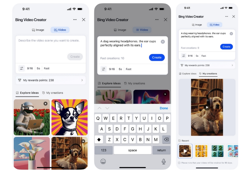 Microsoft launches Bing Video Creator powered by OpenAI's tech