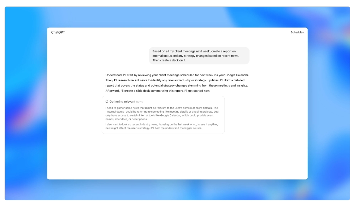 OpenAI's ChatGPT agent can handle tasks for you