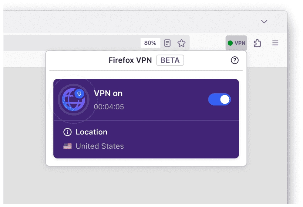 Firefox is testing a free VPN for its browser