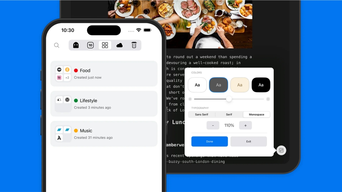 Vivaldi for iOS adds Reader View, improved Tab Stacks management