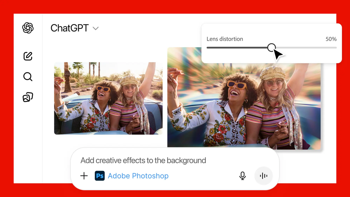 Adobe Photoshop, Express and Acrobat are now available in ChatGPT