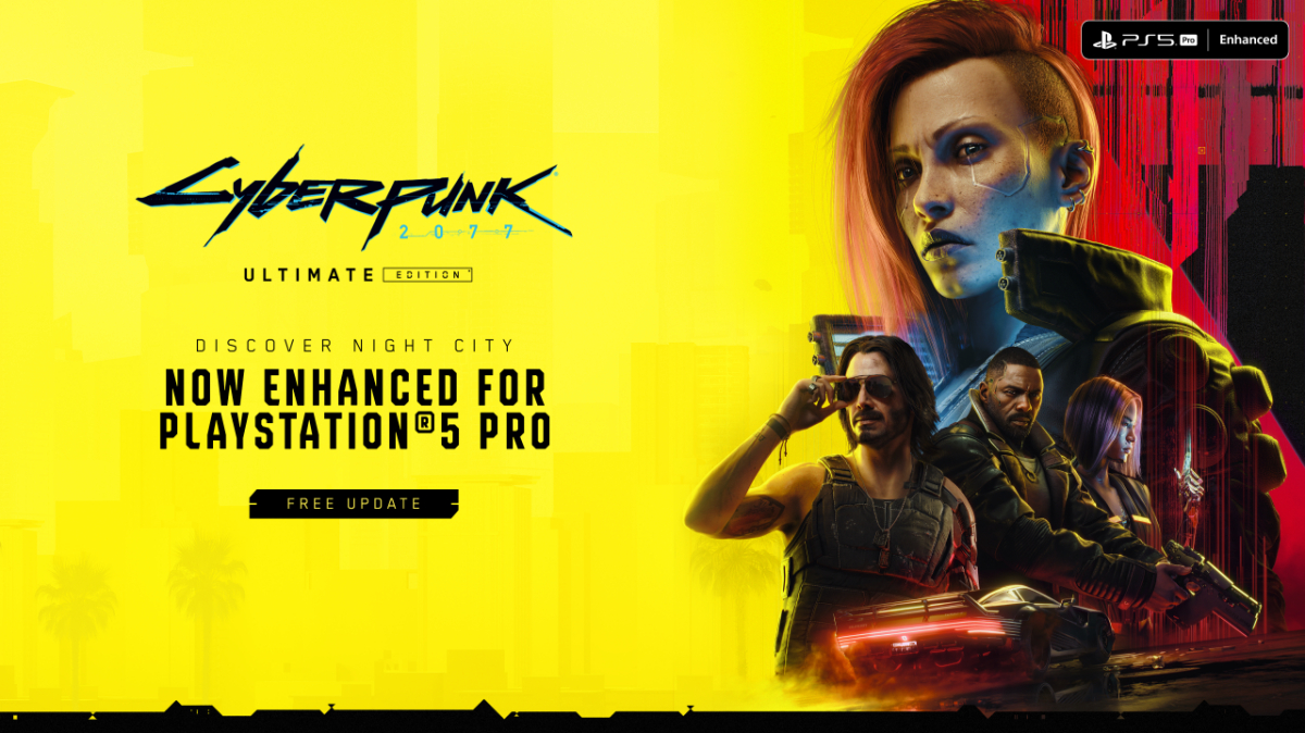 Cyberpunk 2077 brings various improvements for PlayStation 5 Pro